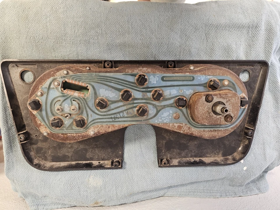 Chevy Chevrolet C10 1967-1972 camioneta pickup cuadro de instrumentos tablero OEM, 70 Foto 4 de 4