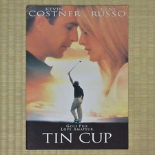 Tin Cup Japan Movie Program 1996 Kevin Costner Ron Shelton Rene Russo