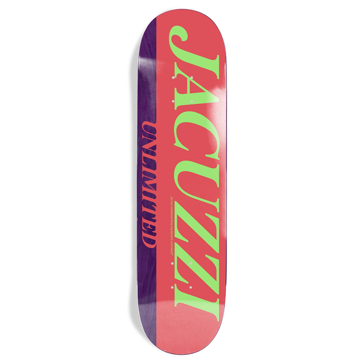 Jacuzzi Skateboard Deck Flavor 8.25
