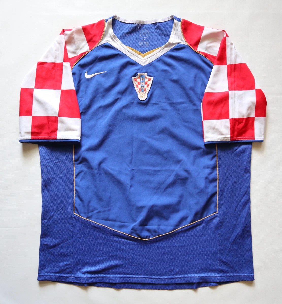 CROATIA 2004 2006 AWAY FOOTBALL SHIRT SOCCER JERSEY HNS HRVATSKA