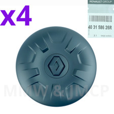 Enjoliveur Bague de Roue Centre 16" Renault MASTER 3 2010 Logo Noir x 4