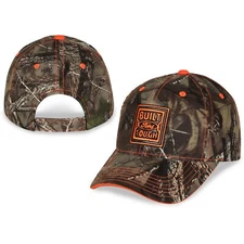 CHECKERED FLAG SPORTS FORD BUILT TOUGH BLAZE ORANGE FEATURES TRUETIMBER CAMO HAT