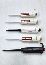 Thermo Scientific Finnpipette F2,  F1 ,  F1-Clip Tip  Pipette  LOT of 5 PIPETTES