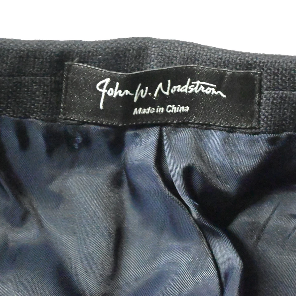 Chaqueta Blazer Abrigo Deportivo Nordstrom Loro Piana 44L Azul Marino Super 120s Para Hombre Foto 4 de 4