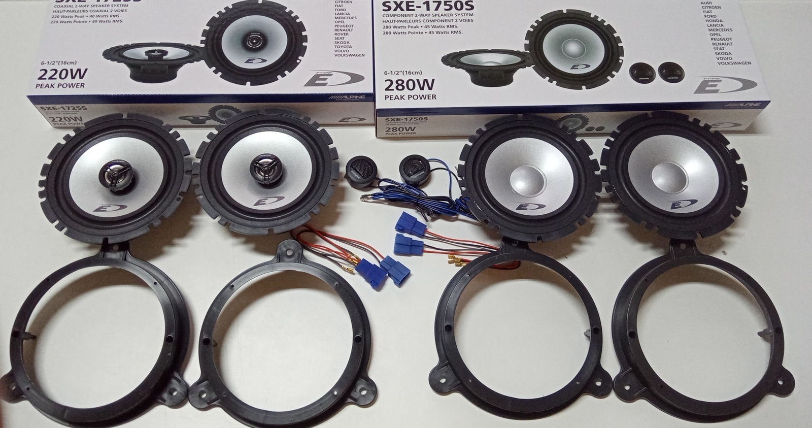 Upgrade Audio Alpine per Renault Grand Scenic - Kit Completo 6 Casse
