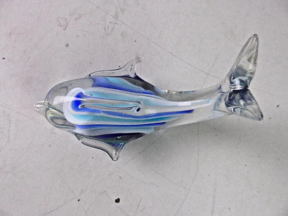 Glas Delphin Deko 16cm Flipper Tümmler RB-559 - Bild 2 von 4