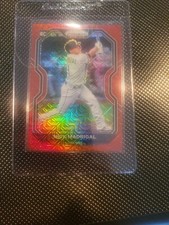 2021 Panini Prizm Baseball Nick Madrigal #106 Rookie Red Parallel Tier II 72/149