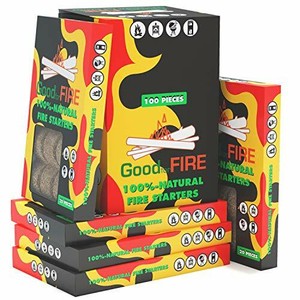 Fire Starters Squares 100pc Fire Starters For Fireplace Camping