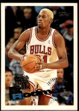 Dennis Rodman 1995 Topps # 227 Chicago Bulls Basketball HOF