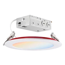 6-12 x PARMIDA 6" Fire Rated 5CCT 12W LED Slim Panel Downlight Recessed Light