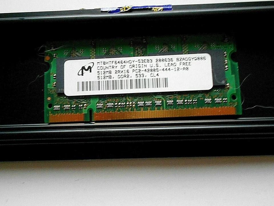 Dell 512MB  2Rx16 PC2-4200S-444-12-AO Memory - Image 2 of 3
