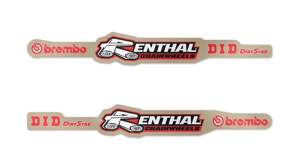 Swingarm Decals Clear Universal ProCut Graphics 13" X 1.7" (SA-PROCUT-05) - Image 3 of 4