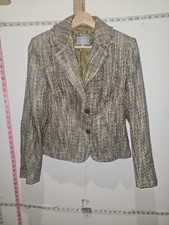 M&s Per Una Size 10 Womens Coat Jacket Multicoloured Bnwt Express Shipping