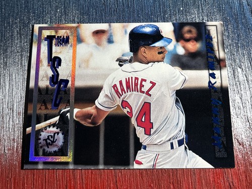 1996 Manny Ramirez Topps Stadium Club MEMBERS ONLY Cleveland Indians #TSC-215