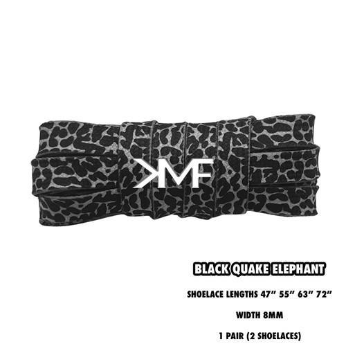 Elephant Print Flat Colorful Shoelaces New Colors Laces AJ3 Pattern Inspired - 第 7/9 張圖片