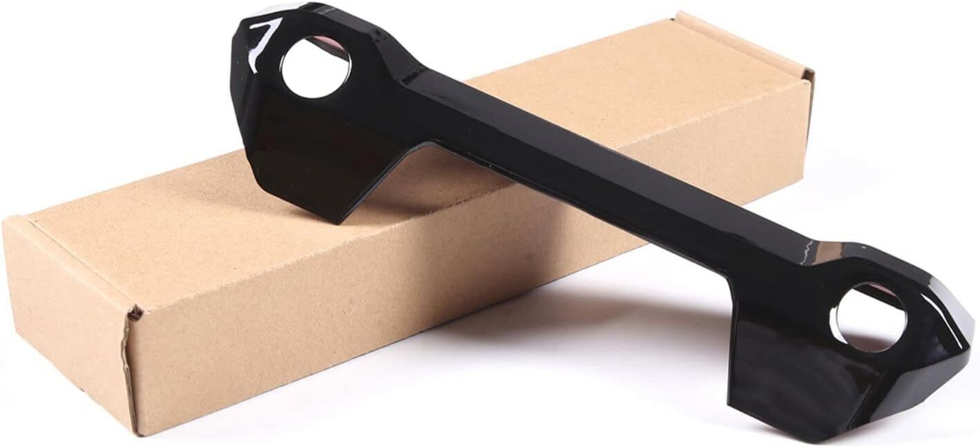 For Toyota Tundra 2022-2024 Tailgate Rear Trunk Door Handle Cover Trim Black 