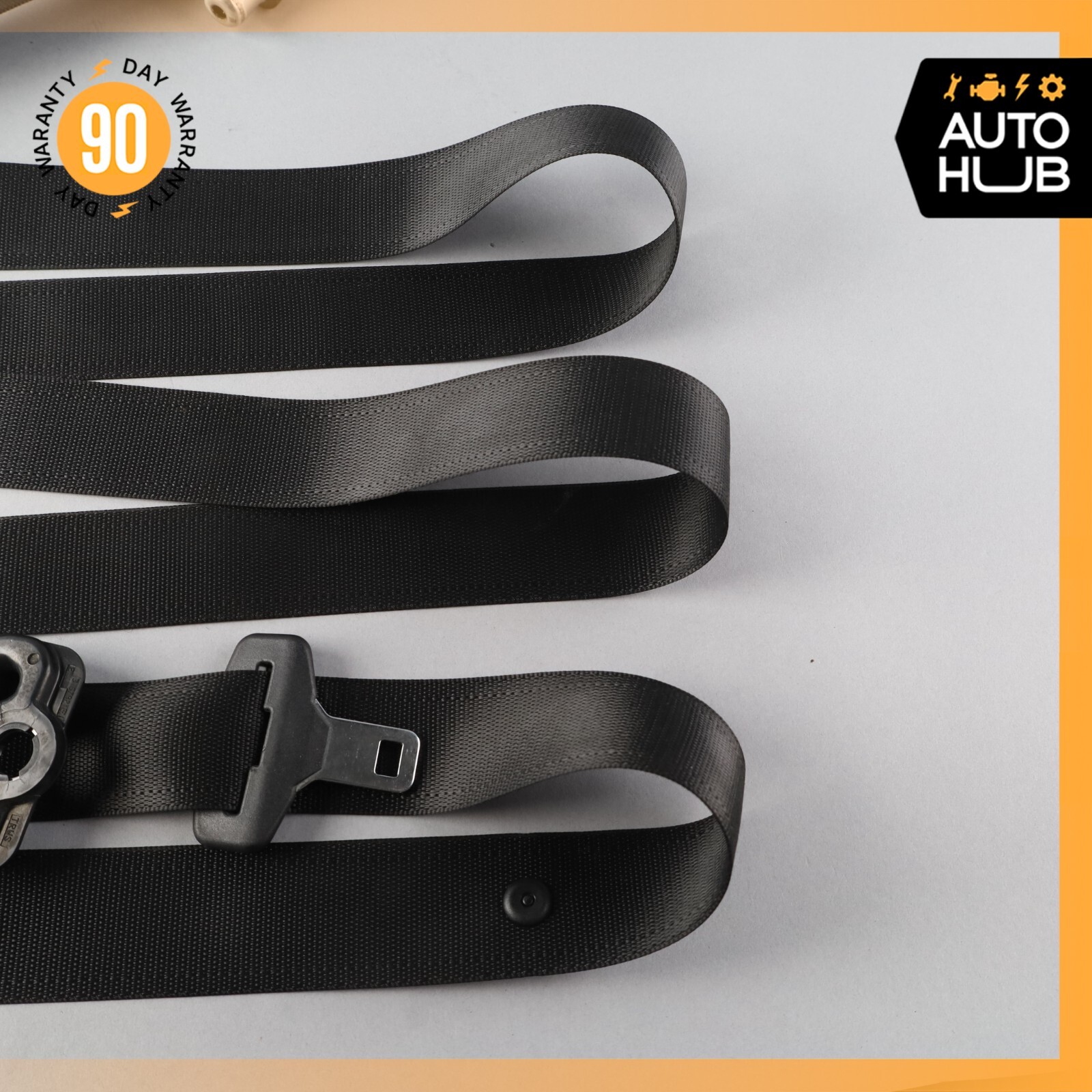 09-13 Maserati Quattroporte M139 Front Right Side Seat Belt Black OEM 68k