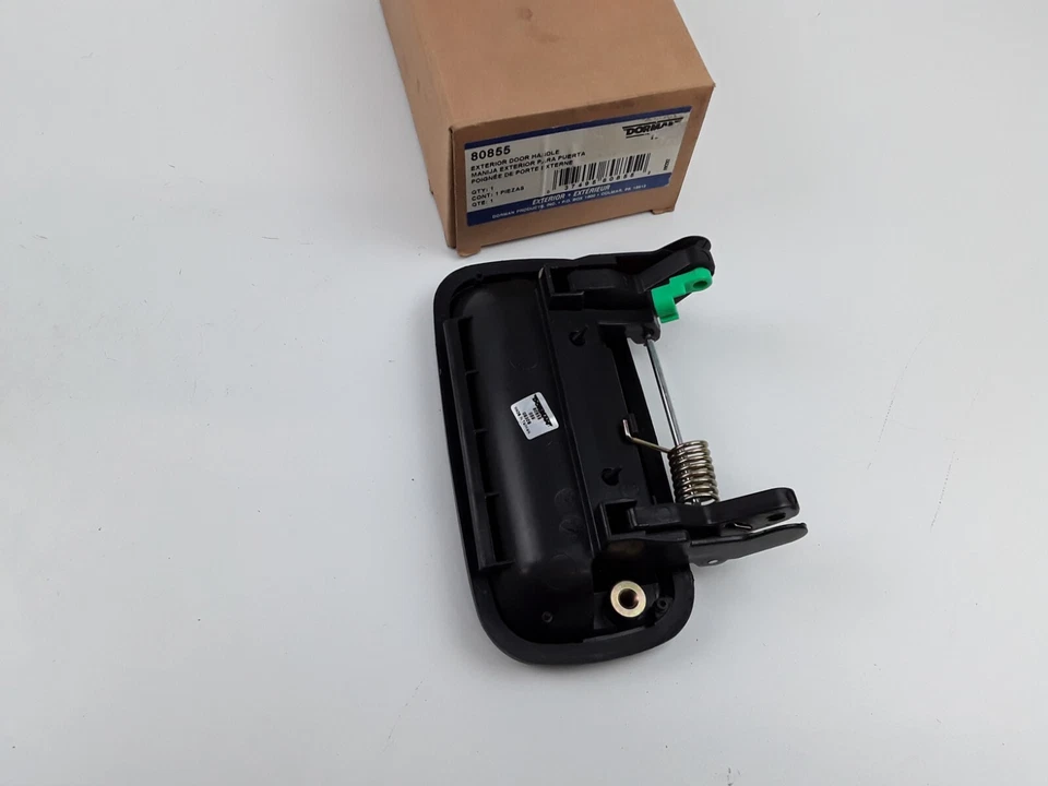 Черная текстурированная задняя дверная ручка слева для 01–2004 Toyota Tacoma с двойной кабиной - Изображение 3 из 4