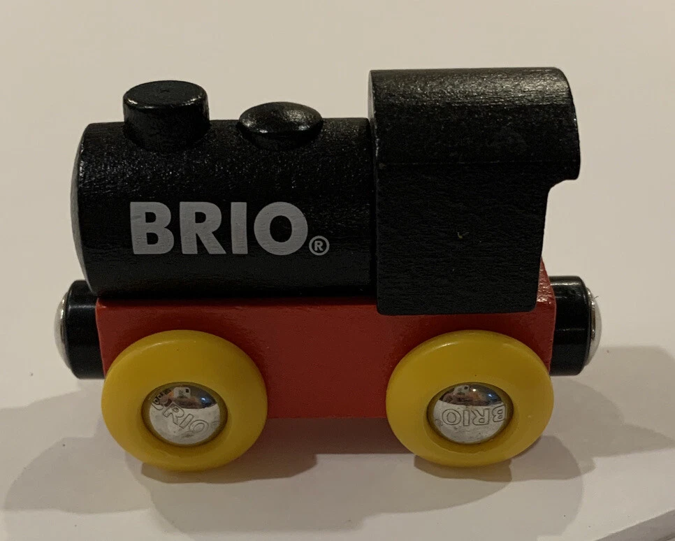 Brio Wooden Black Train Engine. Thomas Compatible