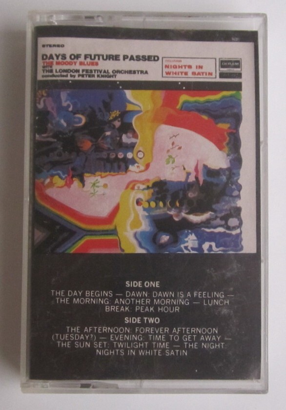 【R&B】Emerge Days of futures past The Moody Blues – Days Of Future Passed Cassette USED