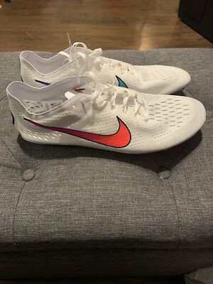 Nike Zoom Victory Elite Racing Spikes Track Superfly White Men’s Size 13  RARE