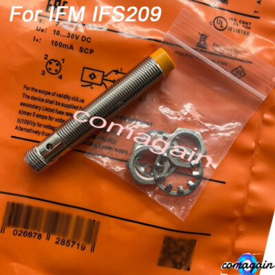 10-30VDC 100mA 7mm Inductive Proximity Switch Sensor For IFM Efector IFS209
