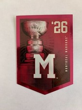 2012 Panini Molson Export Stanley Cup Banners 1926 Montreal Maroons