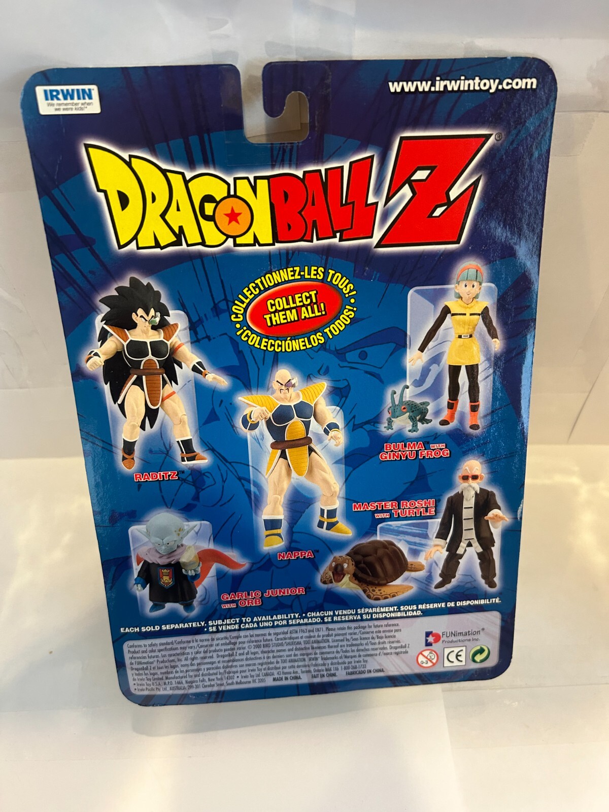 FUNIMATION DRAGON BALL Z FREIZA SAGA BULMA WITH GINYU FROG | eBay