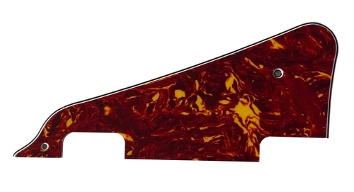 4 Ply Red Tortoise For Gibson Epiphone Les Paul LP P90 Style Guitar Pickguard