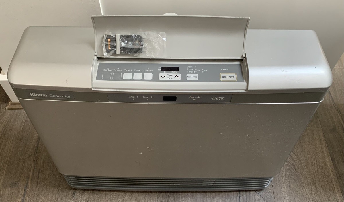 Rinnai Convector 406TR Portable Unflued Convection Gas Heater RCE-406TRH