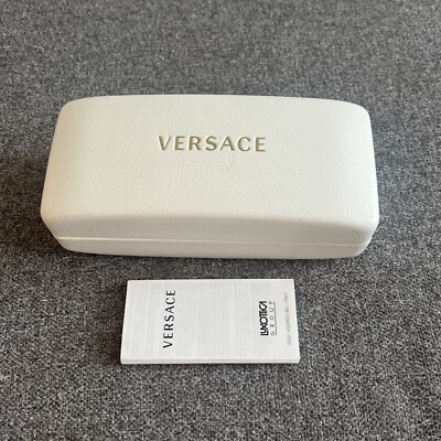 Versace White Hard Case SUNGLASSES/EYEGLASSES | eBay