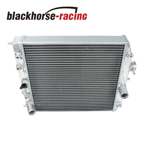 3 Row Aluminum Core Radiator & 10" Slim Pull Push Cooling Fan For Civic Integra - Picture 4 of 11
