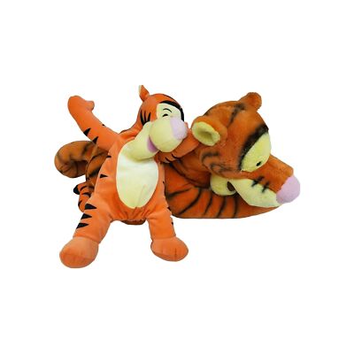 Disney Tigger Schlafanzug Hülle Plüsch & Fisher Price 2001 Zwillinge Konvolut X2 Spielzeug 50cm