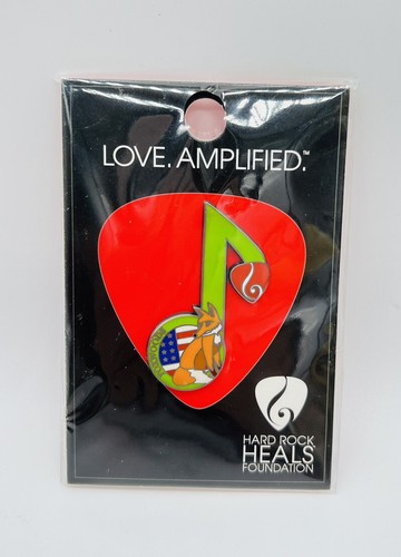 Hard Rock Heals Foundation Pin Foxwoods Music Note 2017 New