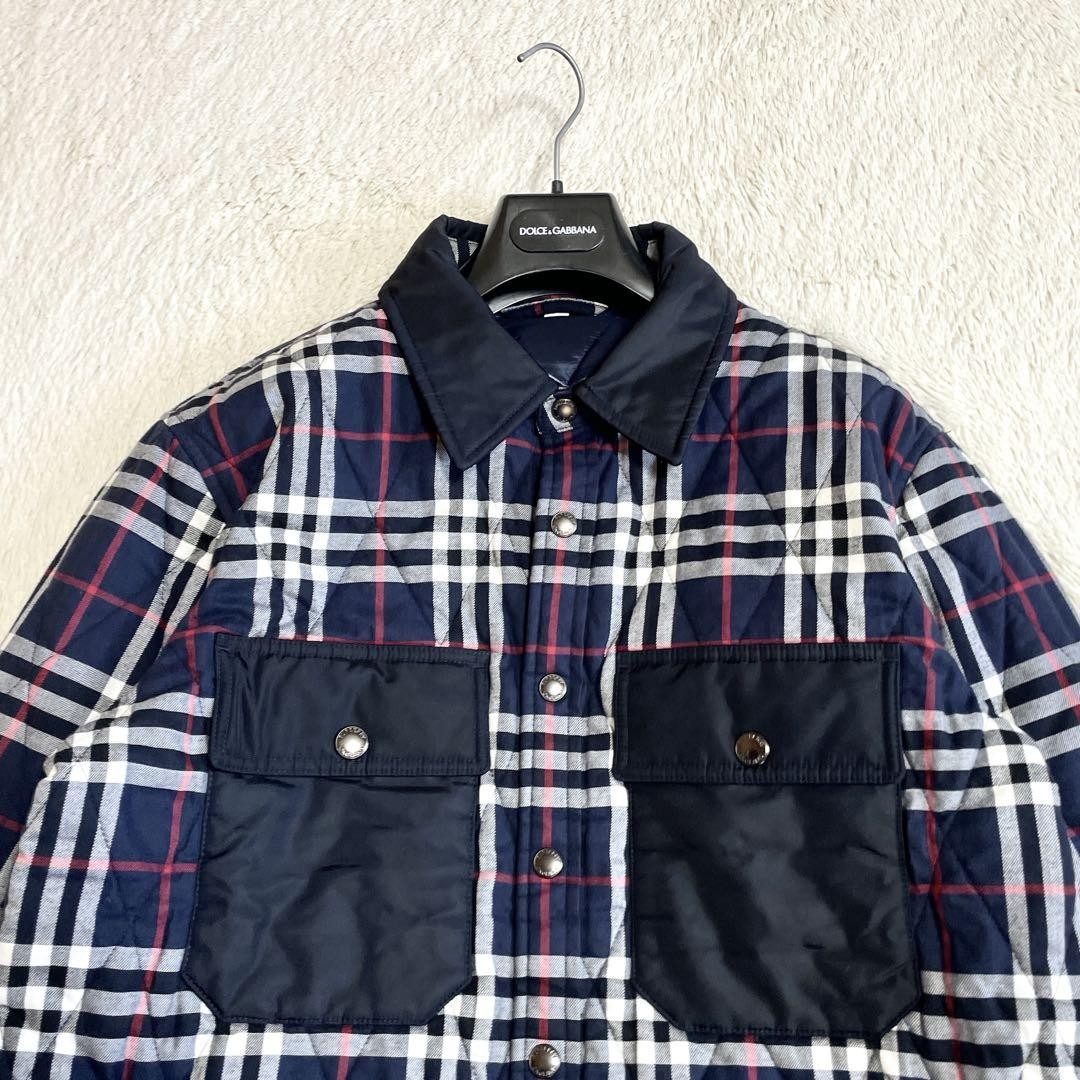 Current Model Burberry Quilted Jacket Blouson Che… - image 4