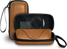 Hard Case for Meta Ray-Ban Smart Glasses, Charging Box Accessories, Cloth St