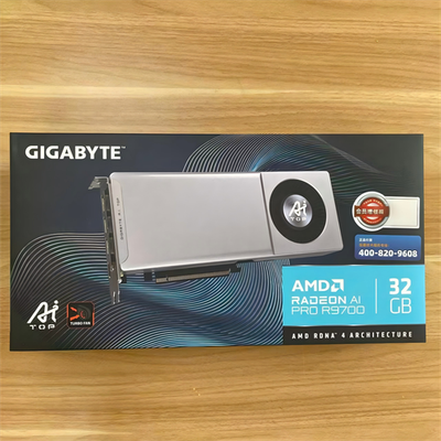 Gigabyte Radeon AI PRO R9700 AI TOP 32GB GDDR6 Graphics Card | eBay