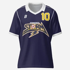 St. Louis Storm  - 1990 1991 away soccer jersey Replica Retro shirt, MISL