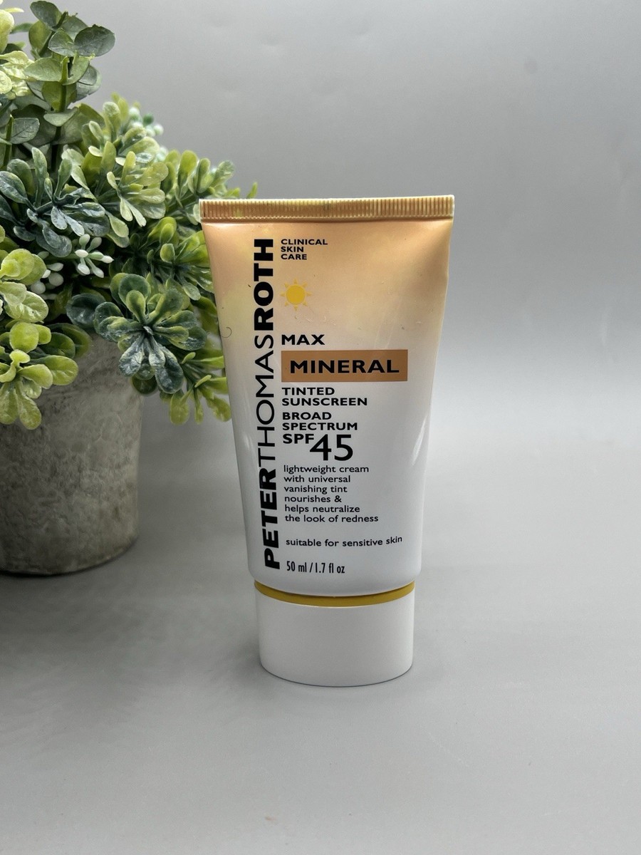 Peter Thomas Roth Max Mineral Tinted Sunscreen SOF 45 Sensitive
