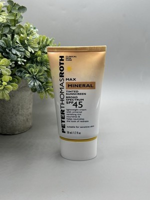 PeterThomasRothInstant MineralSPF45日焼け止め Peter Thomas Roth Max Mineral Tinted Sunscreen SOF 45 Sensitive