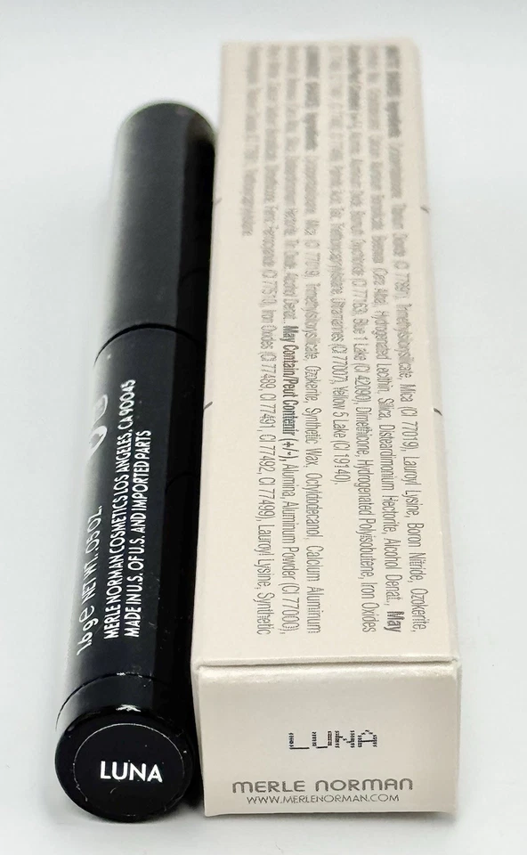 Barra de sombra Merle Norman - Luna - 0,05 oz. Tamaño completo nuevo en caja Foto 3 de 4