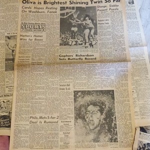 St. Paul Sunday Pioneer Press Sports Fourth Section Newspaper March 29, 1964