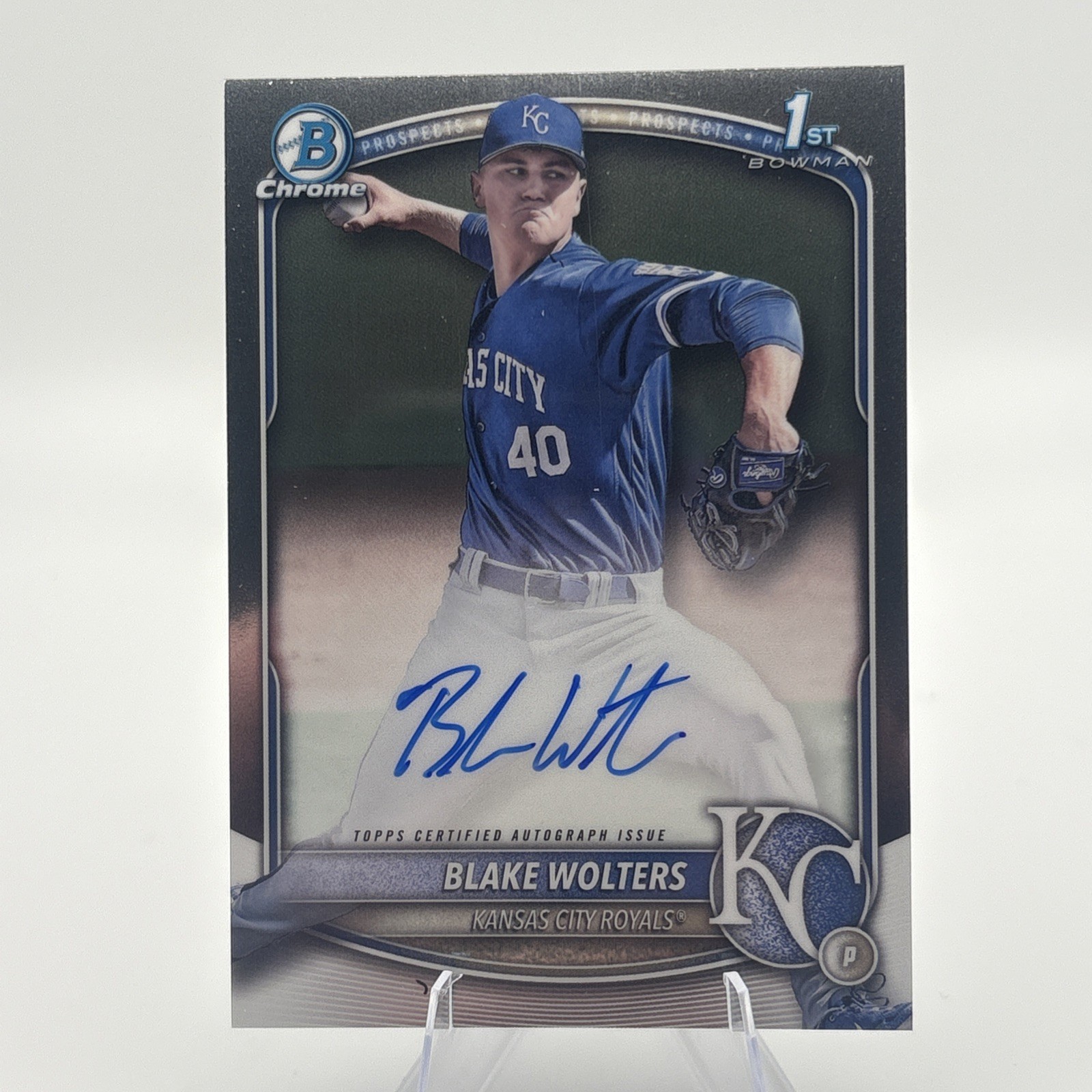 2025 Bowman Chrome - Prospect Autographs Blake Wolters,  #CPA-BW (AU, RC)