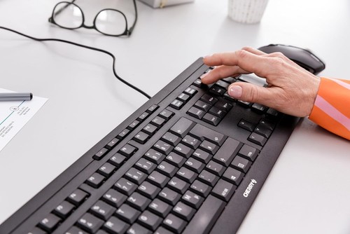 CHERRY STREAM KEYBOARD WIRELESS, German layout, QWERTZ keyboard, wireless keyboa - Picture 5 of 7