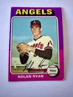 1975 Topps #500 Nolan Ryan Angels Vintage MLB HOF Pitcher Card