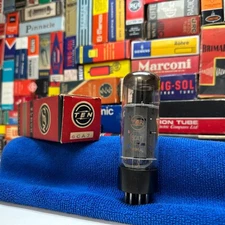 4 Rare Vintage 6CA7 EL34 TEN KobeKogyo /1960s Fujitsu PowerTubes /Same Code Quad