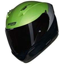 CASCO MOTO INTEGRALE DOPPIA VISIERA NOLAN N60-6 VERNICIATURA SPECIALE 341 VERDE 