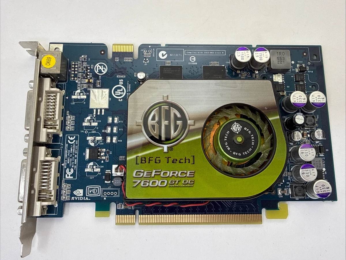 ASUS GeForce 7600 GT グラフィックボード NVIDIA GeForce 7600 GT NVIDIA 256 MB Memory Computer Graphics