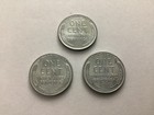 Lot of 3 - 1943-P  1c.  Lincoln Steel Pennys Philadelphia - Uncirculated- Nice - — photo 4