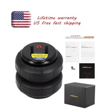 1pc Standard 2500 Lb Universal Air Spring Ride Bag For Heavy Duty Truck Van